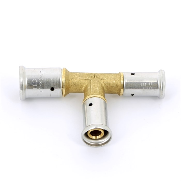 Тройник 20х16х16 пресс 881946