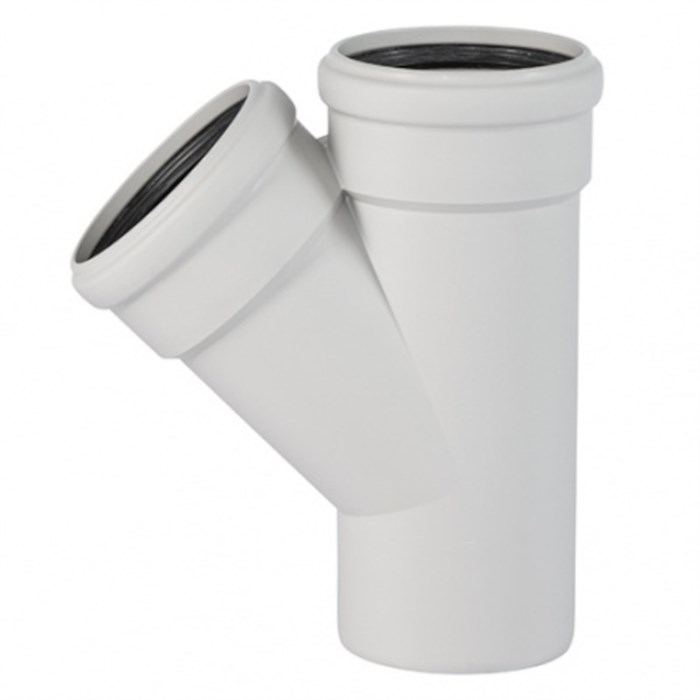 Тройник 90 х 90 х 45', Skolan 880400