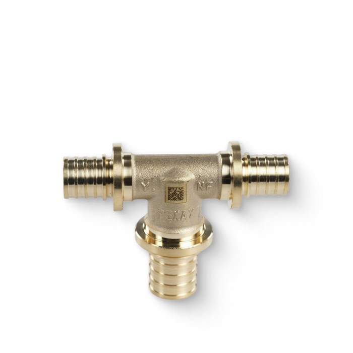 Тройник аксиальный 20 х 25 х 16, MX, латунь 882537