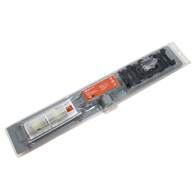 Лоток душевой APZ12 OPTIMAL 850 мм, с порогами для решетки (без решетки) 880794