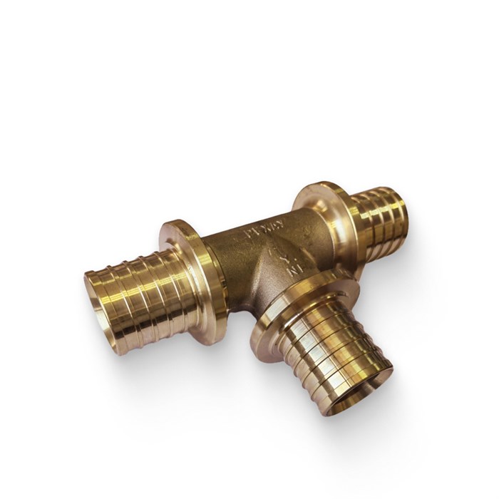 Тройник аксиальный 50, MX, латунь 873060