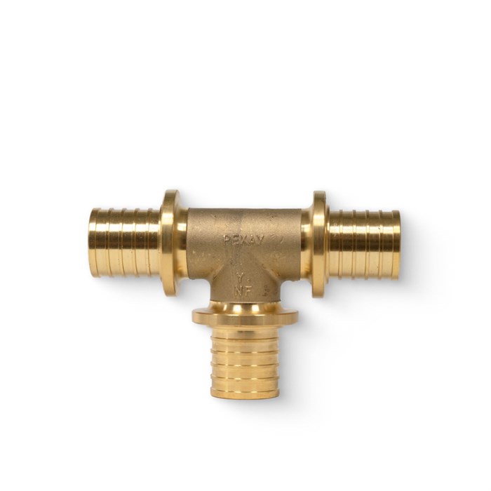 Тройник аксиальный 63, MX, латунь 875111