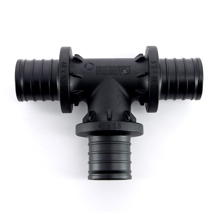 Тройник надвижной 40 PPSU RAUTITAN PX 857055