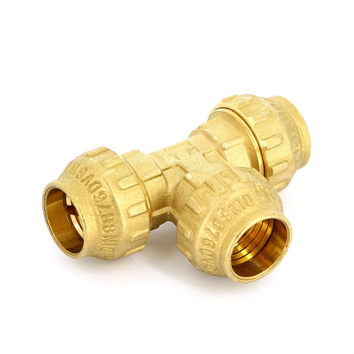 Тройник обж 20х20х20 для труб из ПНД 863374