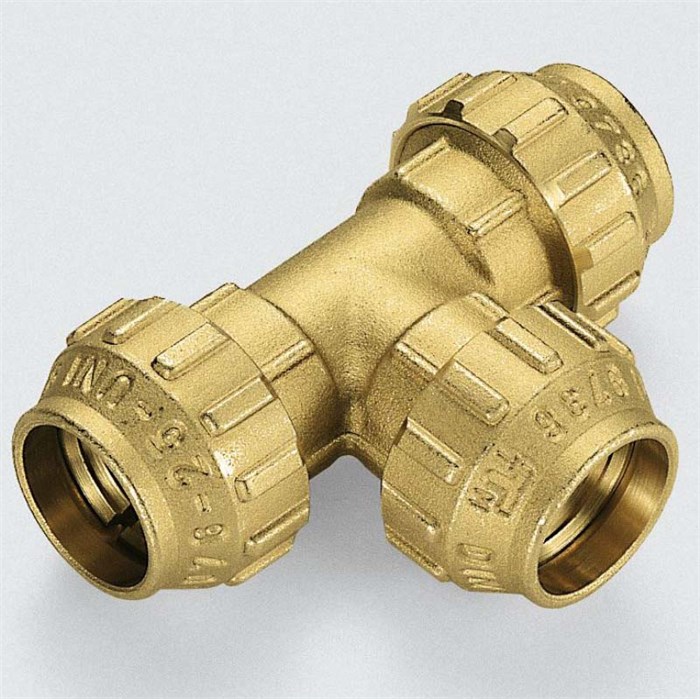 Тройник обж 50х50х50 для труб из ПНД 864312