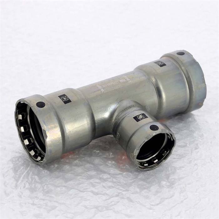 Тройник пресс 1'1/2x1'x1'1/2 нелегир. оцинк. сталь Megapress SC-Contur 863079