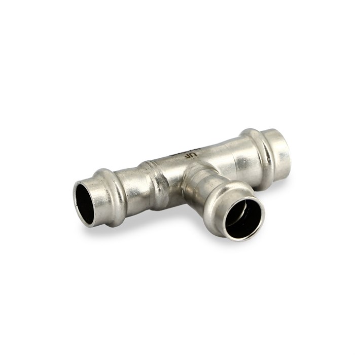 Тройник пресс 18 х 15 х 15, нержавеющая сталь 861951