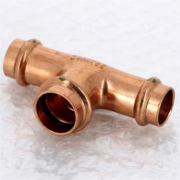 Тройник пресс 18x22x18 медь Profipress SC-Contur 864241