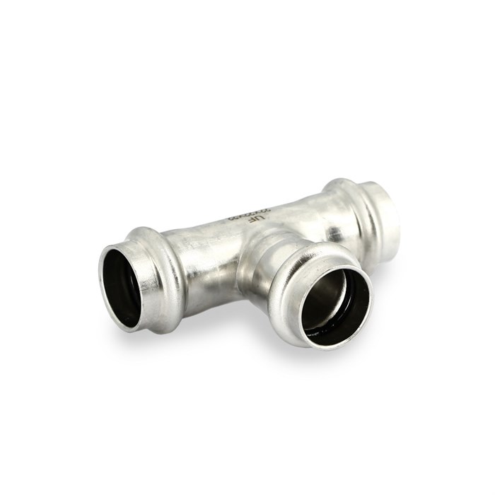 Тройник пресс 22, нержавеющая сталь 857760