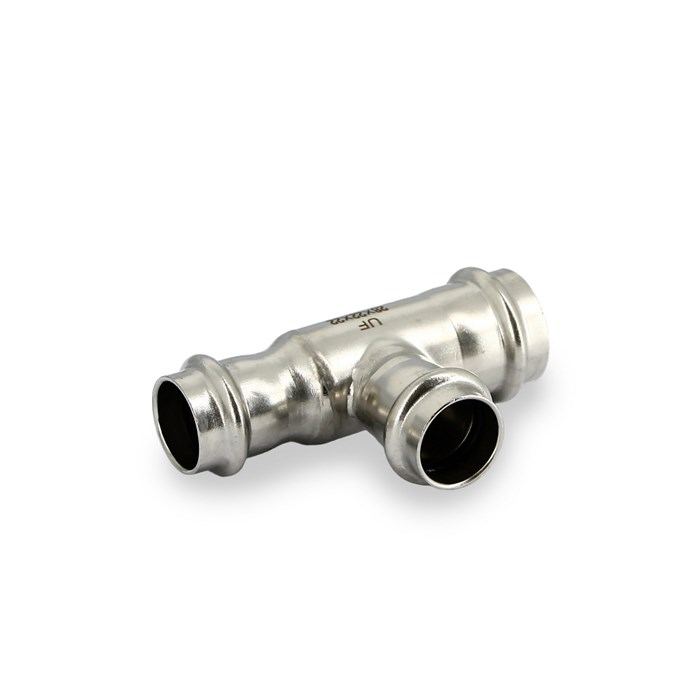 Тройник пресс 28 х 22 х 22, нержавеющая сталь 869661