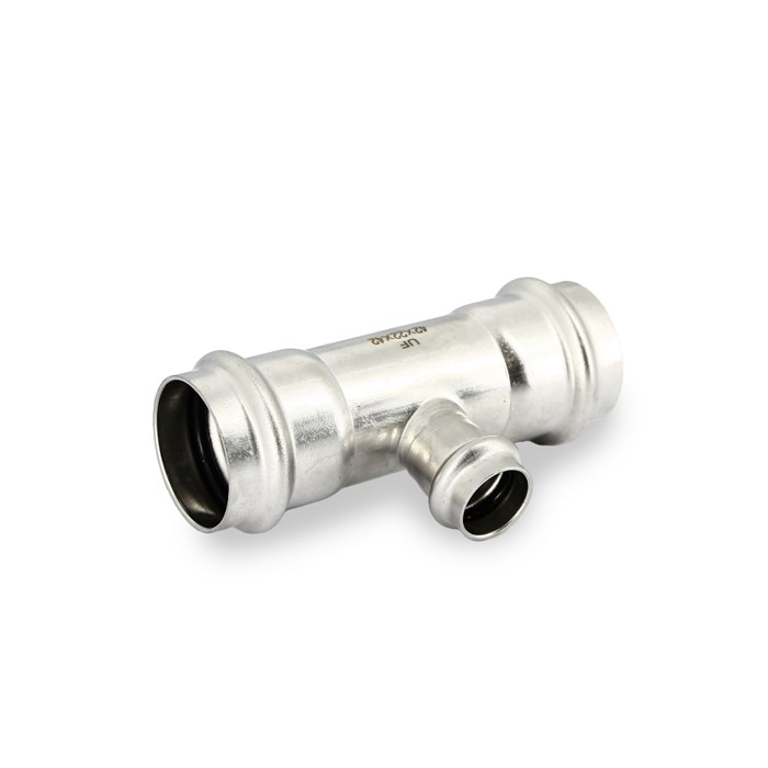 Тройник пресс 42 х 22 х 42, нержавеющая сталь 877796