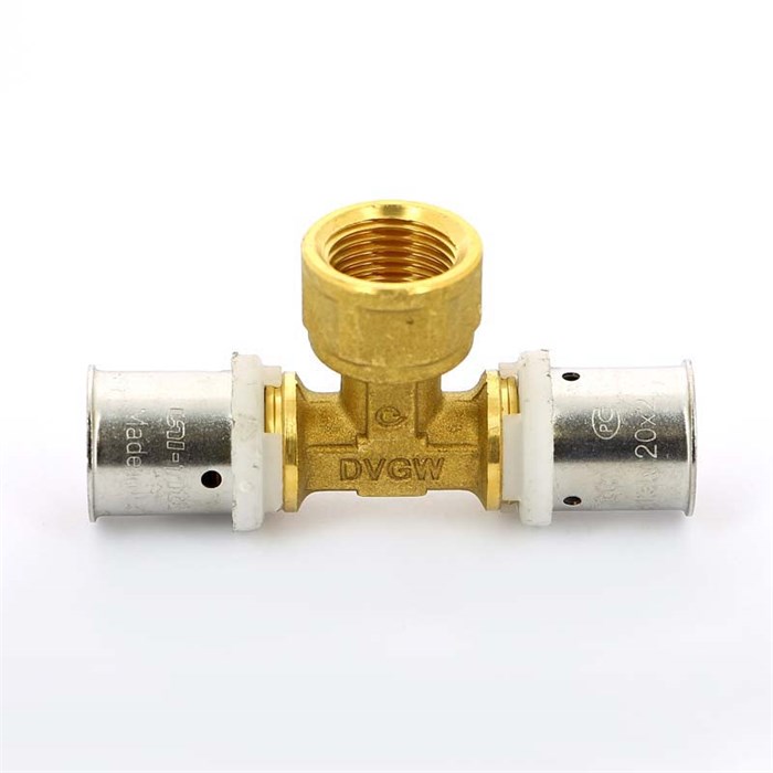 Тройник пресс-В 20 х 1/2' х 20 876799