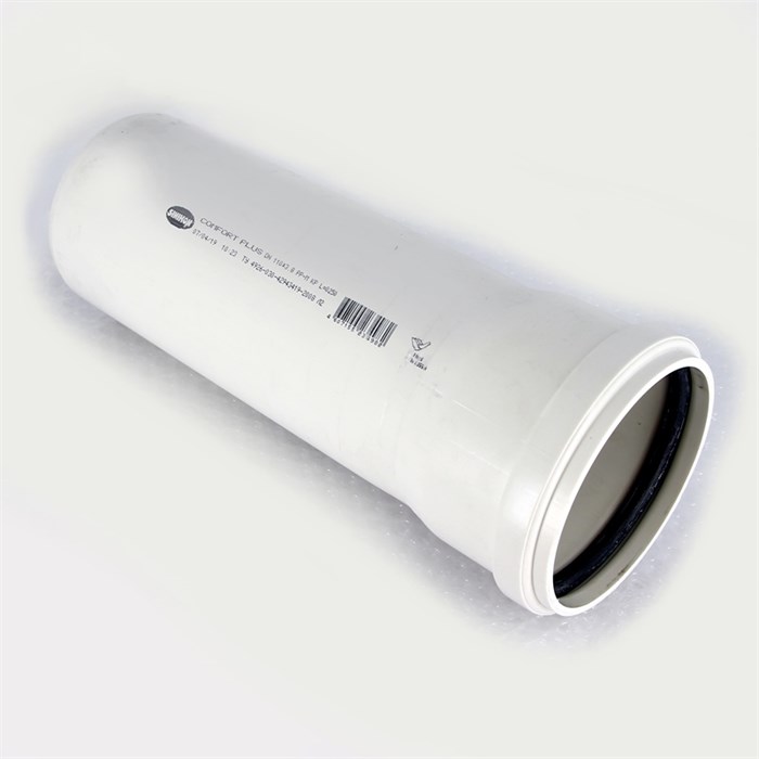 Труба 110 х 250 мм с раструбом, КОМФОРТ 881292