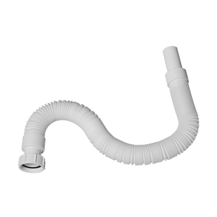 Труба McAlpine гофрированная раздвижная L480-1200 мм 1 1/4"«мама», выход Дн=32мм 878656