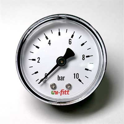 Манометр аксиальный 10 бар, диаметр 50 мм, 1/4"Н 883955