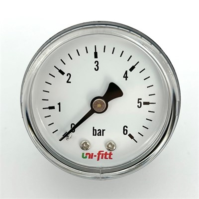 Манометр аксиальный 6 бар, диаметр 50 мм, 1/4"Н 886914