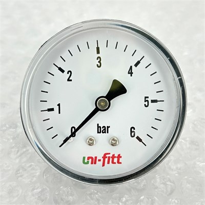 Манометр аксиальный 6 бар, диаметр 63 мм, 1/4"Н 875277