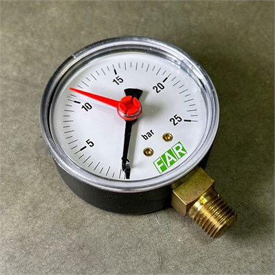 Манометр радиальное соед 25 бар, диаметр 63 мм, 1/4" 878429