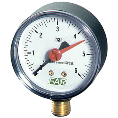 Манометр радиальное соед. 6 бар, диаметр 63 мм, 1/4" 857635