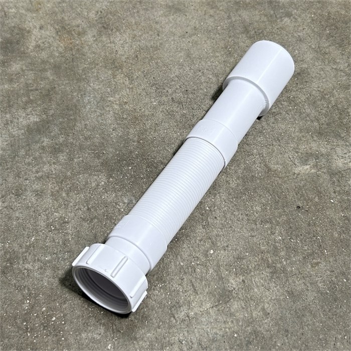 Труба гофрированная L=250-450 мм, вход 1 1/2", выход 40/50 мм 866284