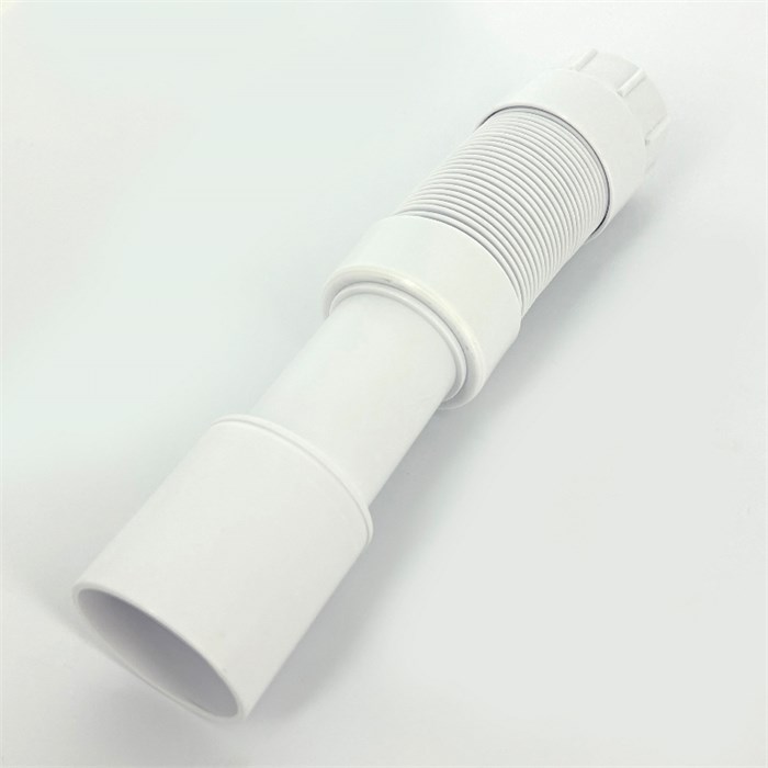 Труба гофрированная L=255-300 мм, 50 мм, вход 1 1/4", выход 40/50 мм 878663