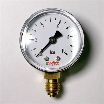 Манометр радиальный 10 бар, диаметр 50 мм, 1/4"Н 859907