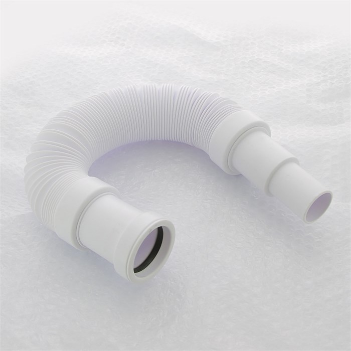 Труба гофрированная L=400-1000 мм, D=65 мм, вход 50 мм, выход 50/40 мм 867414