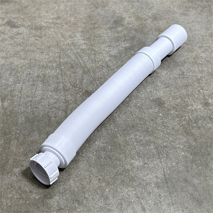 Труба гофрированная L=460-1000 мм, 50 мм, вход 1 1/4", выход 40/50 мм 870709