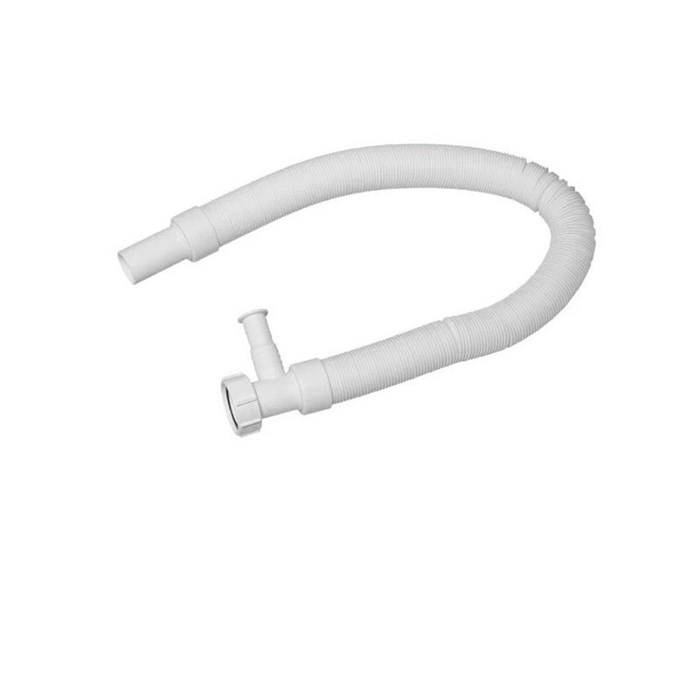 Труба гофрированная раздвижная (L750-2000мм, D40мм) с адаптером для слива бытовой техники; вход 1 1/ 866723