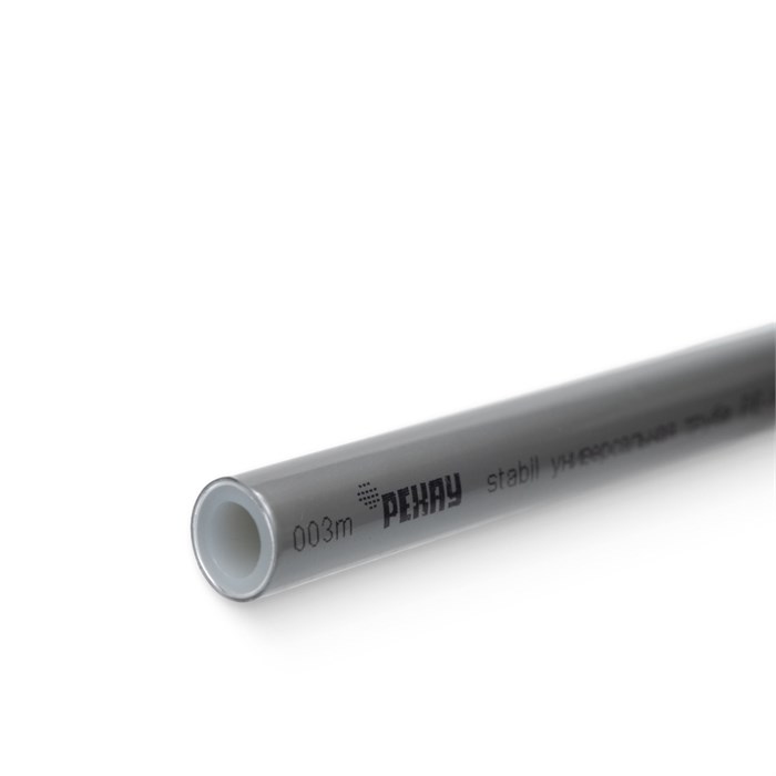 Труба металлополимерная Stabil 20 х 2.9, PE-Xa/AI/PE-RT, бухта 100 м, универсальная, серебристая 867571