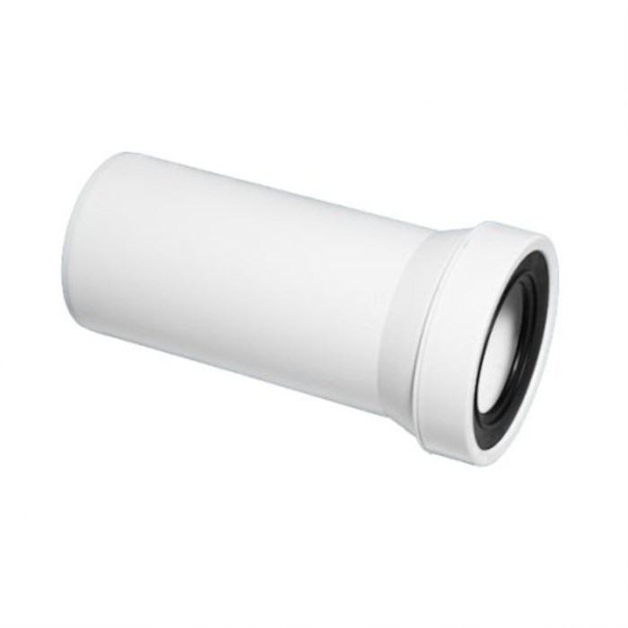 Труба фановая L=260 мм, вход 97-107 мм, выход 110 мм 881108