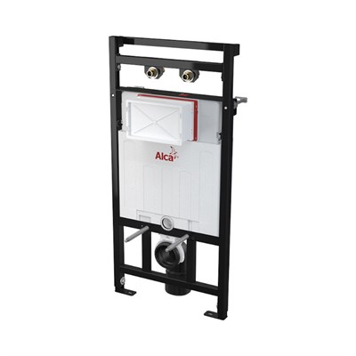 Модуль Alcaplast с бачком для видуара и смесителя, со стоковым коленом DN90/110 873297