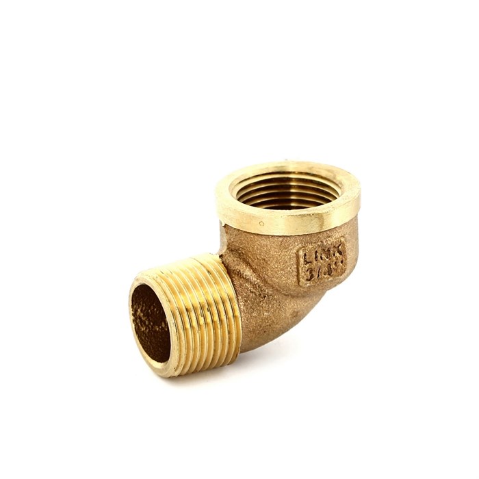 Угол 90° НВ 3/4" бронза 874576