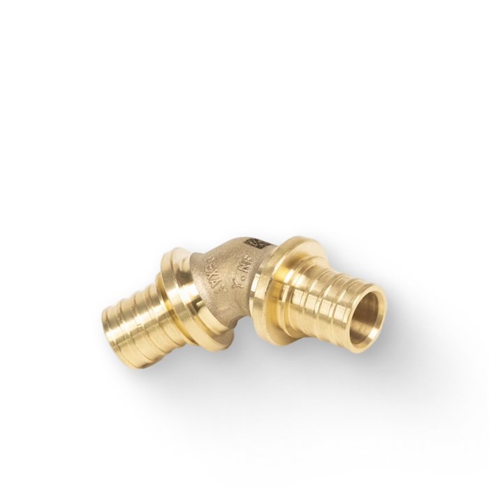 Угол аксиальный 45° 40, MX, латунь 867027