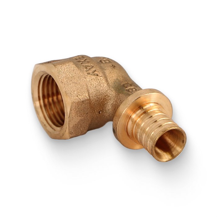 Угол аксиальный В 16 х 1/2", RX+, бронза 865733