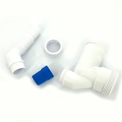 Монтажный элемент McAlpine для слива пищевого измельчителя и доп.слива с канализацией, выход 1 1/2" 886503