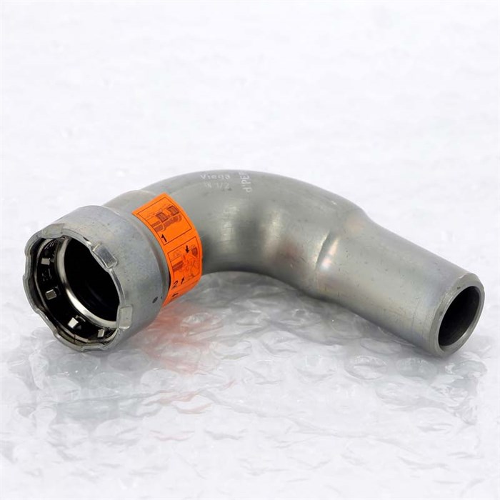 Угол-вставка 45' пресс 1/2  DN15 нелегир. оцинк.сталь Megapress SC-Contur 863065