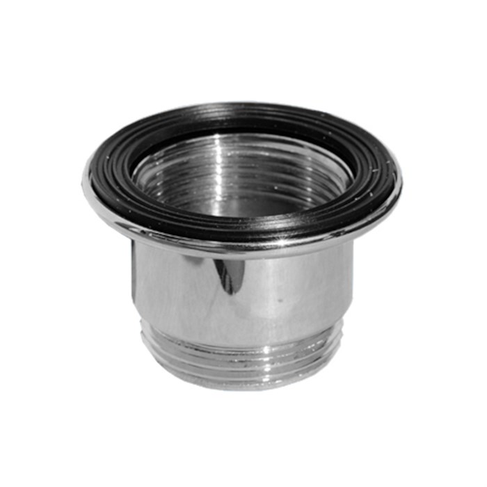 Удлинитель (L30мм, 1 1/4"«мама»х1 1/4"«папа») латунный для выпуска; цвет-хром 883817