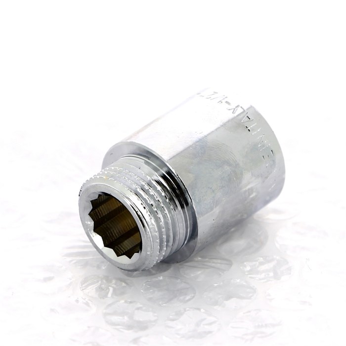 Удлинитель НВ 25ммх1/2 хромир., серия 1530C 878256