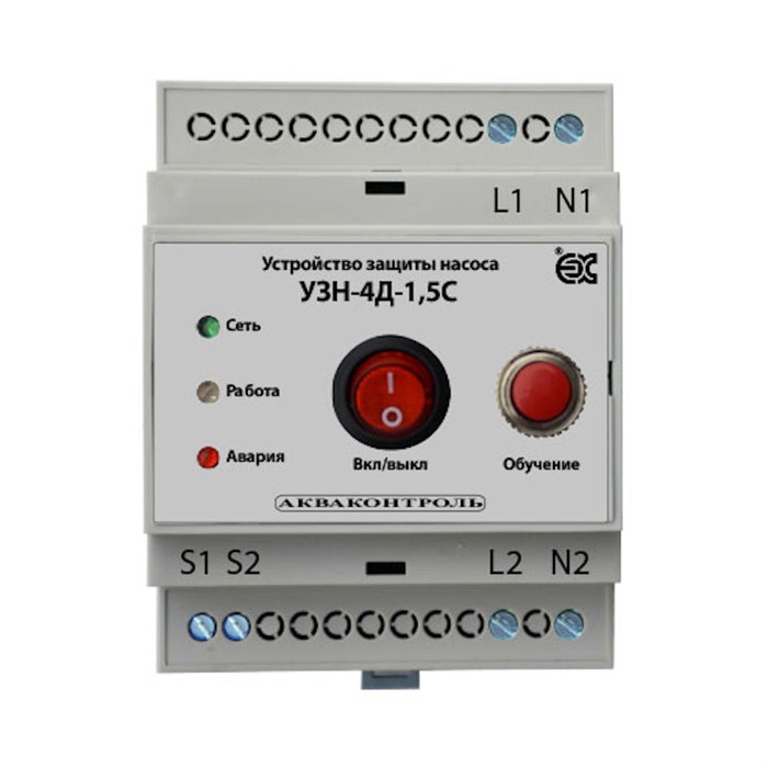 Устройство защиты насоса УЗН-4Д-1,5С с плавным пуском 882277