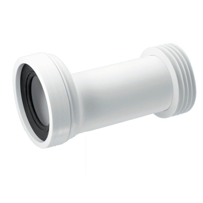 Фановая труба (L260мм) с 20мм смещением; вход Ду=97-107мм, выход манжета Дн=90мм 859382