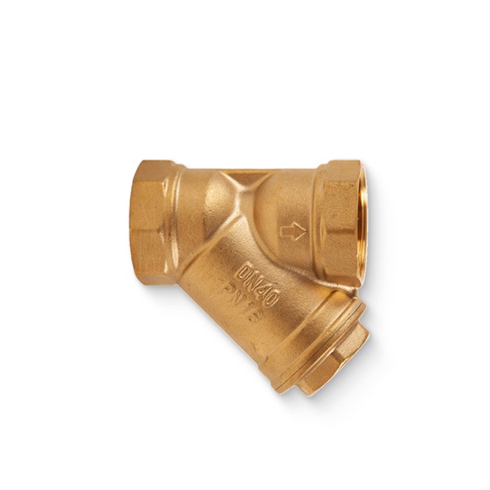 Фильтр косой латунный ARROWHEAD, 1 1/2″ 877260