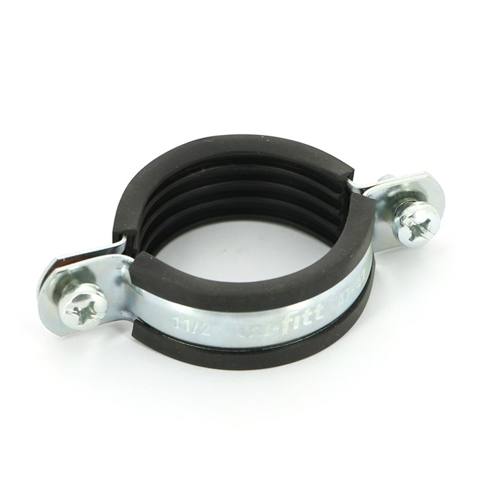 Хомут 1 1/2" (47-52 мм) с резиновым уплотнителем 875821