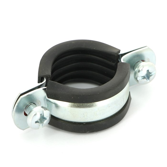 Хомут 1" (32-37 мм) с резиновым уплотнителем 868740