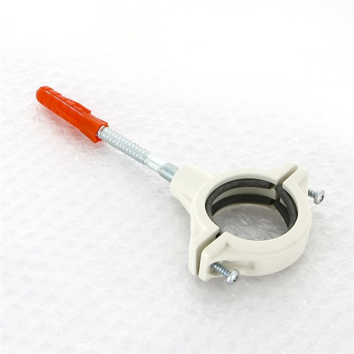 Хомут 50 мм, шумопогл., со шпилькой и дюбелем, КОМФОРТ 876067