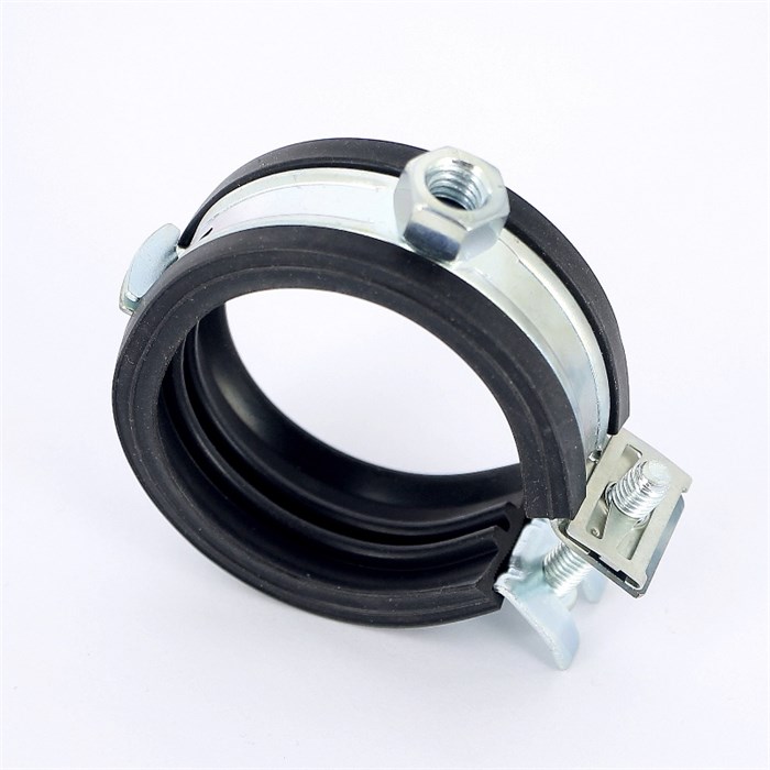 Хомут BISMAT Flash M8 1 1/2" (48-51 мм) 1 винт. с уплотн. epdm, быстрый замок 871596