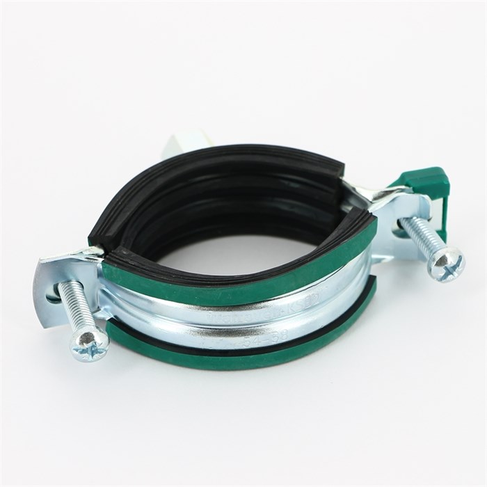 Хомут KSB2 М8/М10 (54-58 мм) 2-х винт. с уплотн. epdm, быстрый замок 861910