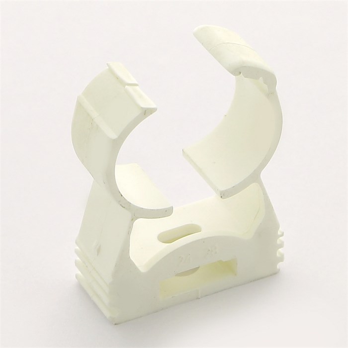 Хомут starQuick 24-28 мм белого цвета, полиамид 865566