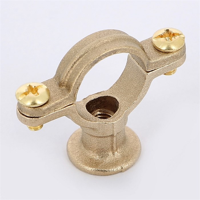 Хомут латунный М6 18 мм для медных труб BIS 876294