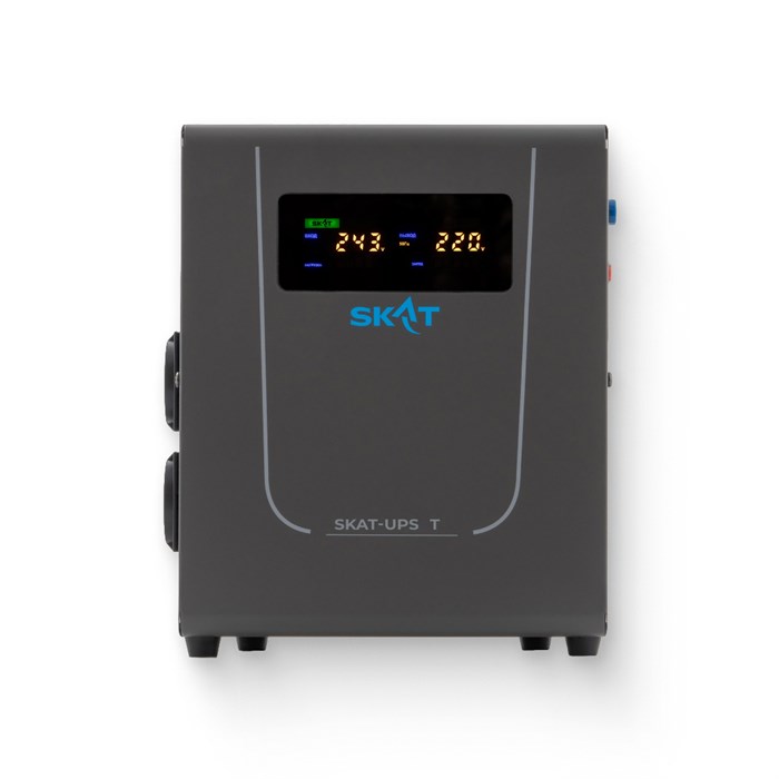 Источник бесперебойного питания SKAT-UPS 300T 220 В, 300 ВА, работает от 1 внешней АКБ 918127